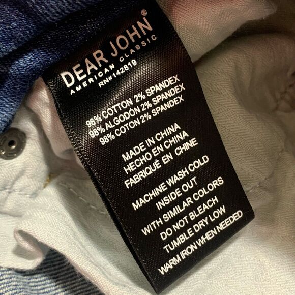 Dear John Distressed Skinny Jeans Size 26 Women’s - Picture 10 of 10